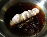 鶏肉の黒酢煮ネギソース作り方3写真