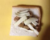 オリーブオイル納豆の簡単ピザトースト作り方2写真