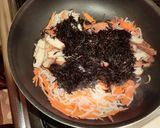 ひじきと糸こん炒り　息子のダイエット食作り方9写真