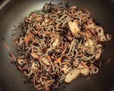 ひじきと糸こん炒り　息子のダイエット食作り方10写真