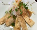 簡単♪油揚げのおろしポン酢がけ作り方3写真