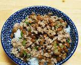 我が家のズボラ飯　納豆丼作り方5写真