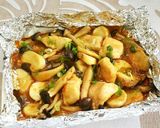 ピリ辛味噌deササミ＆きのこホイル焼き♪作り方4写真
