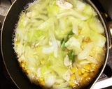 朝食に！キャベツとベーコンのシチュー作り方3写真