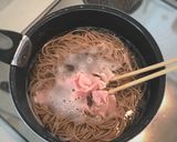 時短☆炒めない豚キムチの冷やし蕎麦♪作り方2写真
