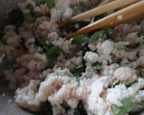 鶏ミンチと木の芽たっぷり肉味噌♪作り方6写真