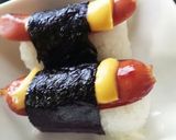 ウインナーとチーズのおにぎり作り方5写真