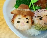 ウッディ＆バズのさくらんぼおにぎり♪作り方3写真