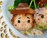 ウッディ＆バズのさくらんぼおにぎり♪作り方4写真