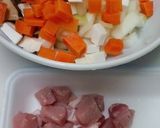 マカと味噌・豆乳の残り野菜スープ作り方3写真