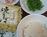 大磯屋おろし冷しゃぶ焼そば作り方1写真