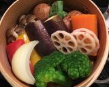 【世界初】蒸し野菜＆パンプキンラーメン作り方34写真
