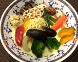 【世界初】蒸し野菜＆パンプキンラーメン作り方35写真