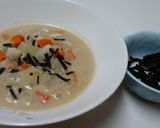 マカと味噌・豆乳の残り野菜スープ作り方9写真
