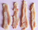 卵使用なし!マヨで大葉のささみ巻き揚げ焼作り方2写真