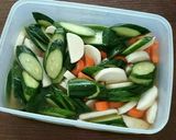 野菜がモリモリ食べられる❤ビール漬け作り方2写真