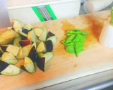 すし酢で簡単☆なすの梅おろし和え作り方1写真