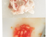 にゃんこと一緒に、納豆トマト丼作り方1写真
