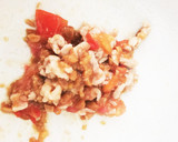 にゃんこと一緒に、納豆トマト丼作り方3写真