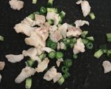 にゃんこと一緒に、豚肉の夏野菜丼作り方3写真