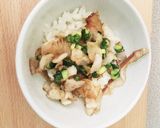 にゃんこと一緒に、豚肉の夏野菜丼作り方5写真
