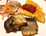 ヘルシオで簡単！塩鯖のカレー揚げ風作り方5写真