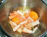 カニカマ入り厚焼き玉子のサンド作り方1写真