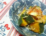 かぼちゃでサッパリ♡和風ちりめん♡和え作り方3写真