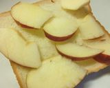 Apple＊Cheezaトースト作り方3写真