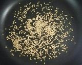 ごまがたっぷり入った高菜おにぎり♪作り方1写真