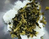 ごまがたっぷり入った高菜おにぎり♪作り方3写真