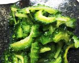 簡単ゴーヤのわさび漬け作り方7写真