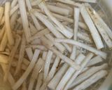 簡単節約！ごぼうのカリカリのり塩揚げ作り方1写真