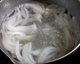 新生姜となす玉ねぎの味噌汁作り方1写真