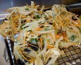 大満足☆餃子のジャンボかき揚げ！作り方8写真