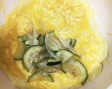ズッキーニのオムレツ作り方4写真