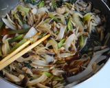 簡単♪きのこと もやし 小松菜の野菜炒め作り方7写真
