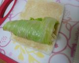 餃子でロールサンド作り方2写真