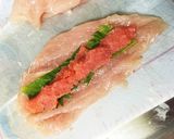 ささみ天☆ 大葉たらこ巻作り方2写真