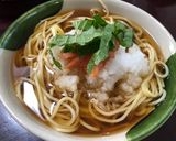 美味しいよ⭐︎和風明太子おろしスープスパ作り方7写真