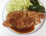 厚切り肉で生姜焼き（ポークジンジャー）作り方6写真