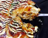山芋鉄板！餃子入り！！作り方7写真