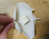餃子の皮で☆お花みたいなチーズのおつまみ作り方4写真