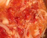 簡単♥️カニ缶で＊蟹トマトクリームパスタ作り方3写真