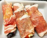 豚肉の野菜&チーズ巻♪爽やか梅味噌添え作り方2写真