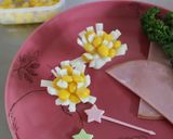 さけるチーズでお弁当に花束を♡作り方5写真