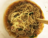 さっぱり！茄子と舞茸の和風冷製パスタ♪作り方5写真