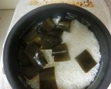 山椒とあさりの蒸し寿司（焼き卵,鯛のせ）作り方1写真