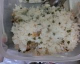 山椒とあさりの蒸し寿司（焼き卵,鯛のせ）作り方10写真