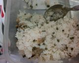 山椒とあさりの蒸し寿司（焼き卵,鯛のせ）作り方11写真